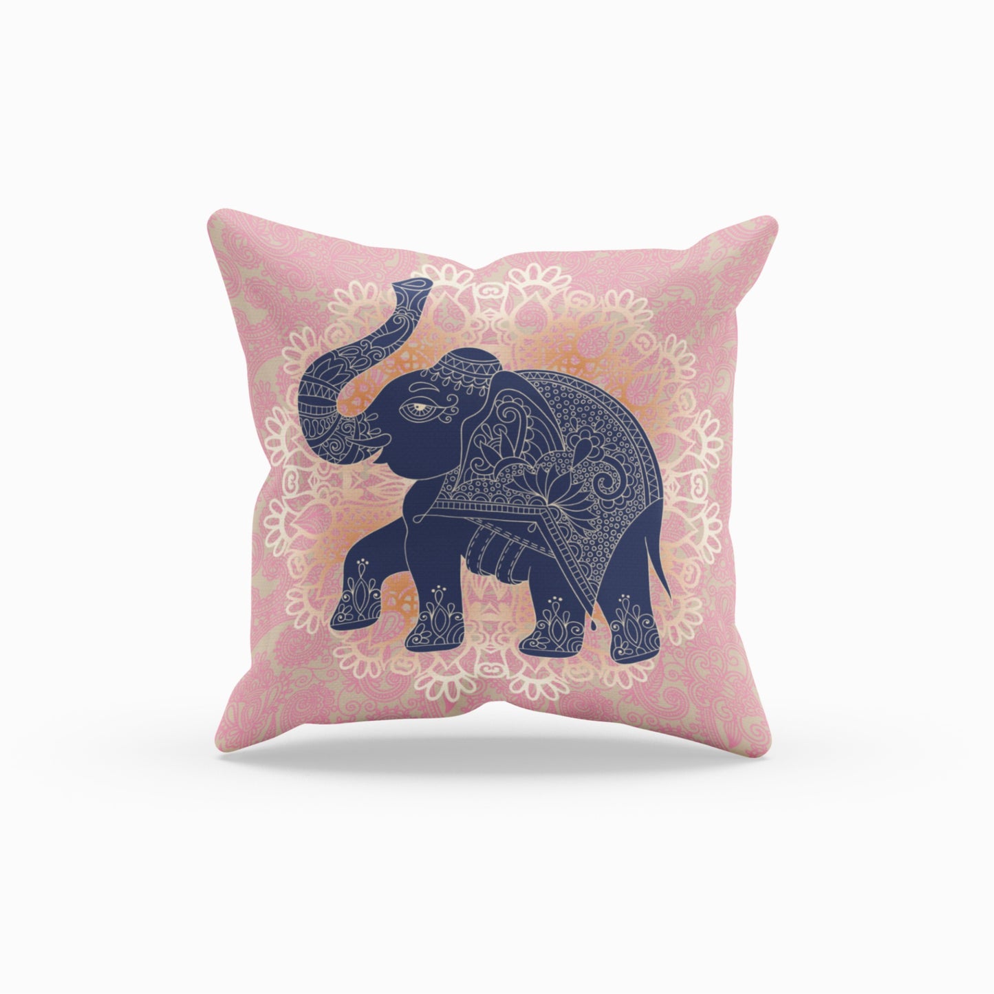 Homeezone's Pink Elephant Throw Pillow