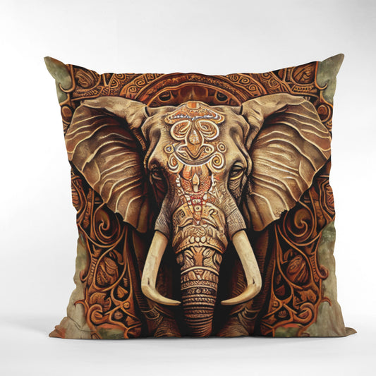 Boho Elephant Cushion Cover
