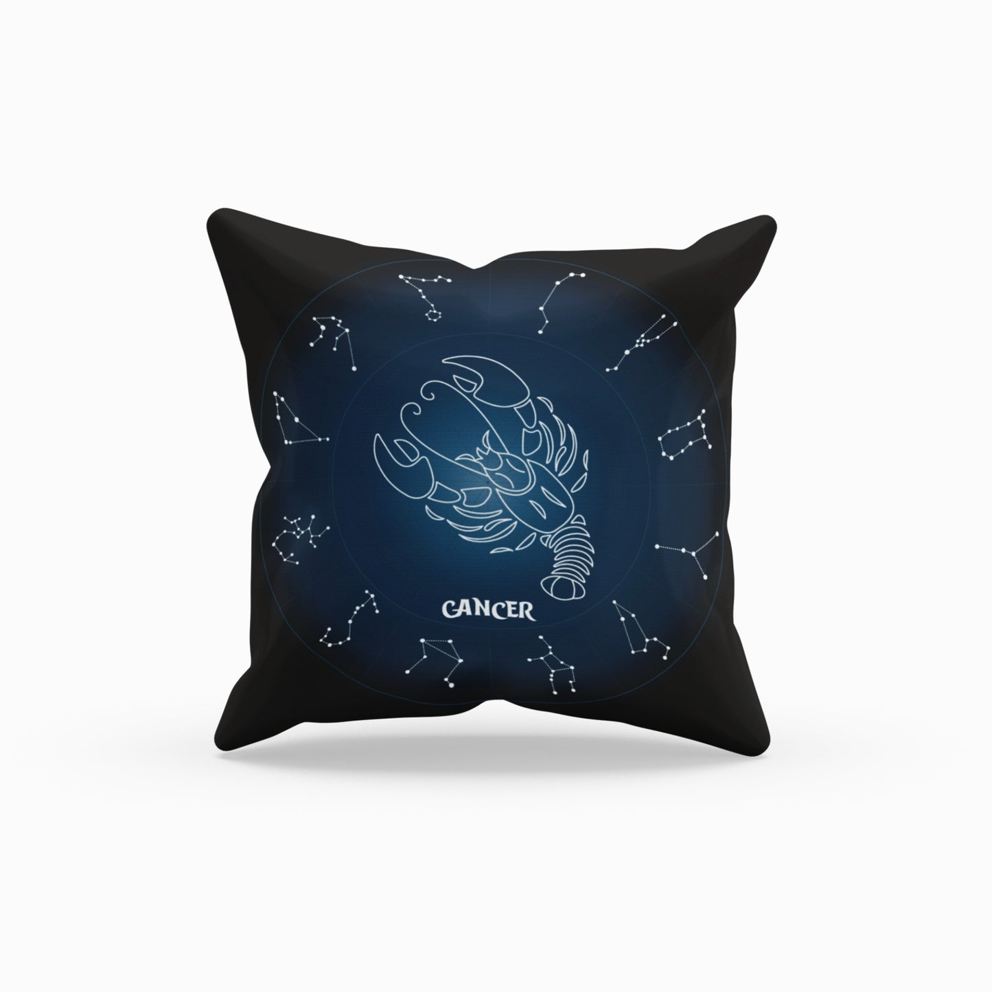 Astrology-themed Cancer Decor Pillow