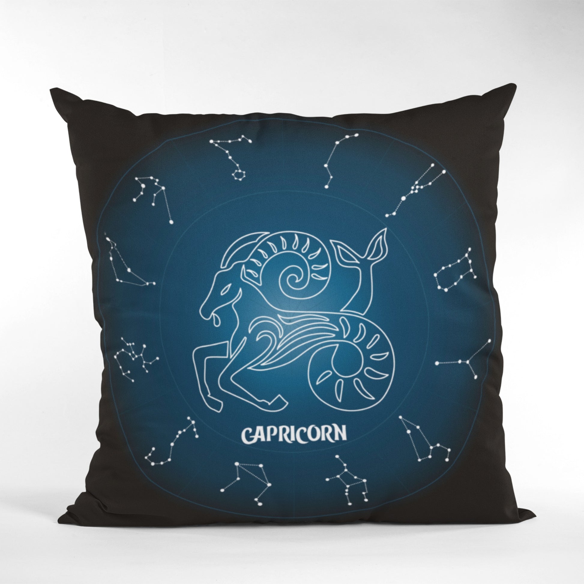 Capricorn Zodiac Throw Pillow
