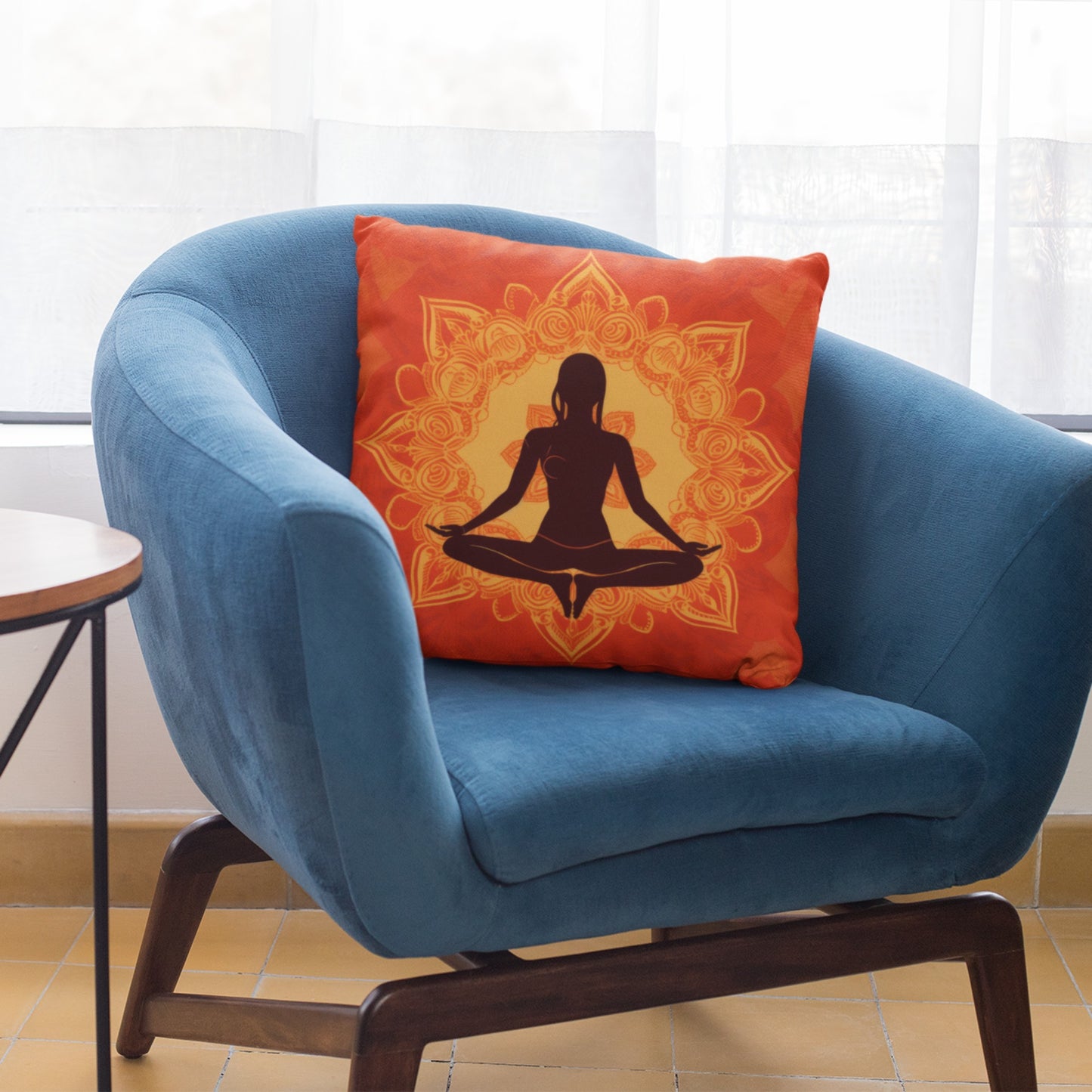 Relaxing Meditation Pattern Cushion