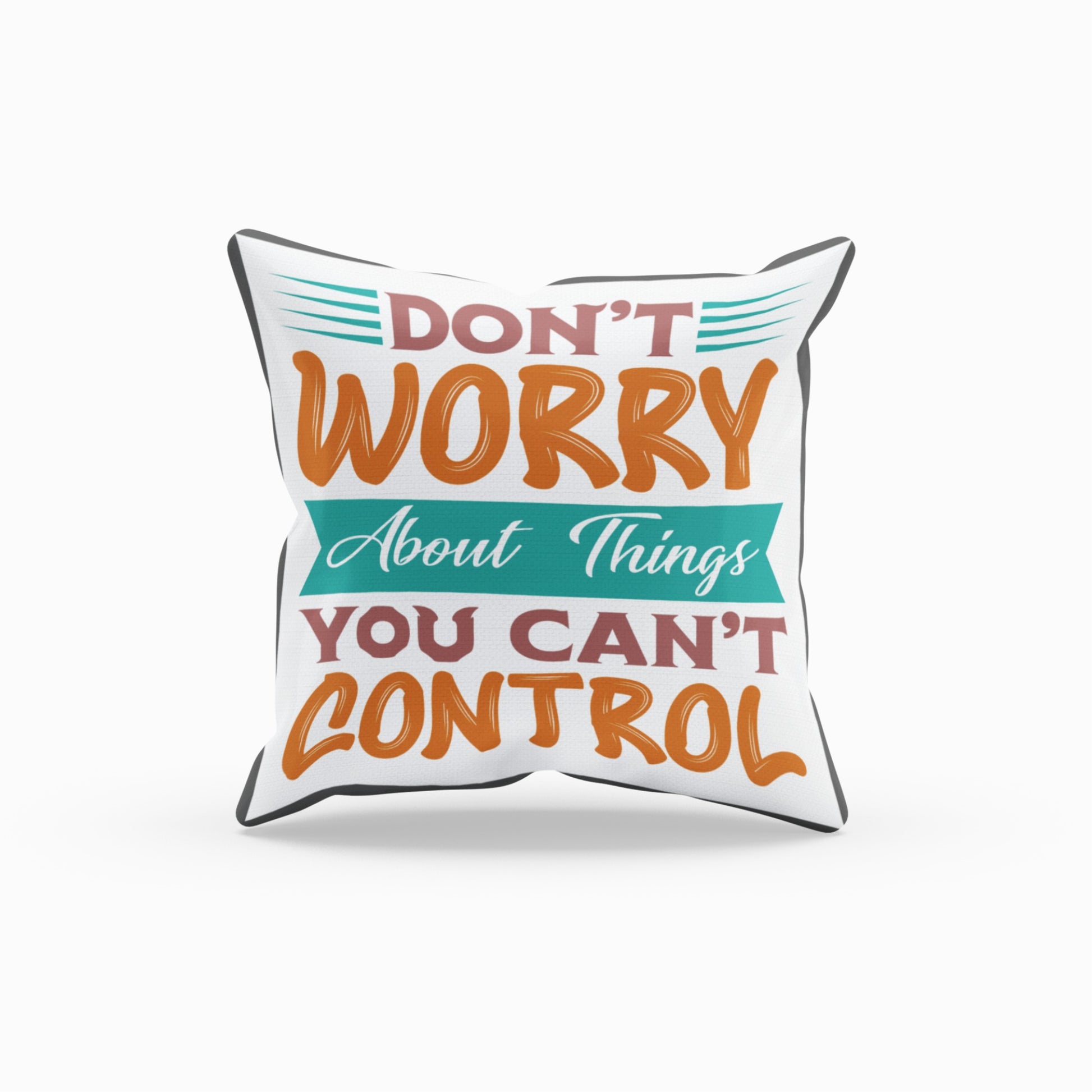 Motivational Quote Accent Pillow