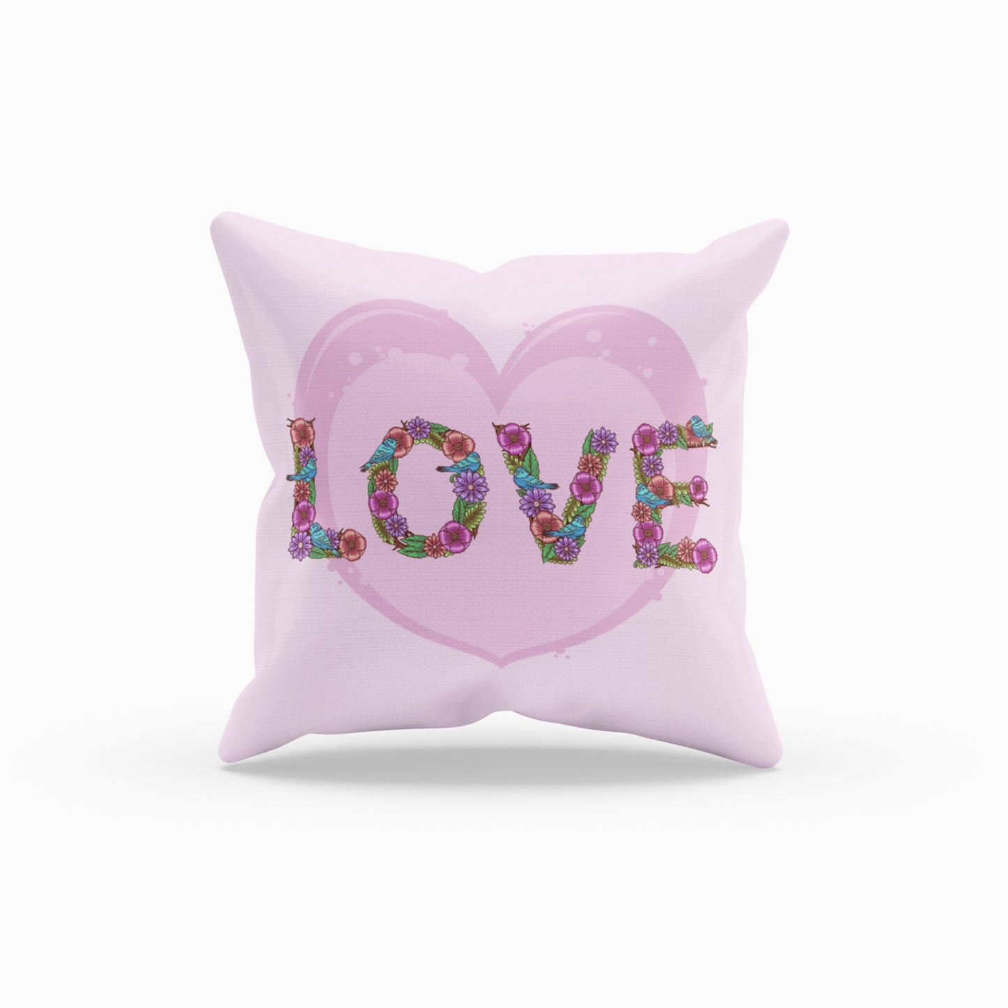 Whimsical Love Decor Pillow