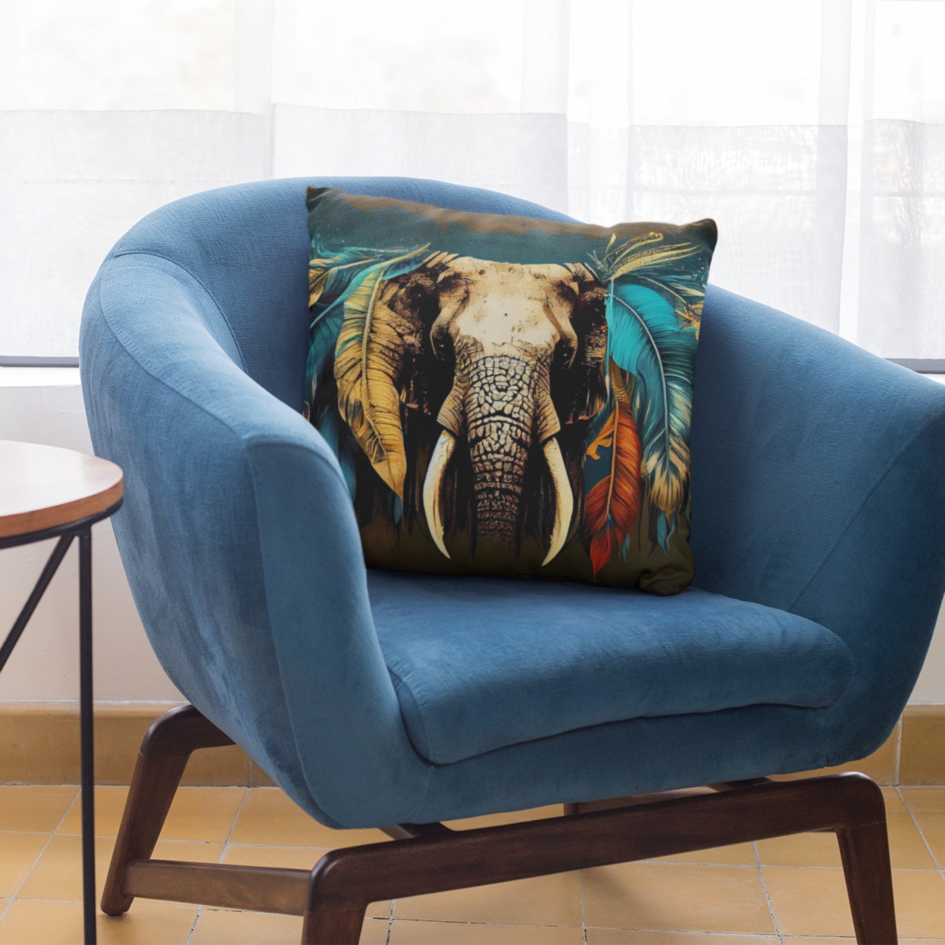 Homeezone's Boho Elephant Theme Pillow