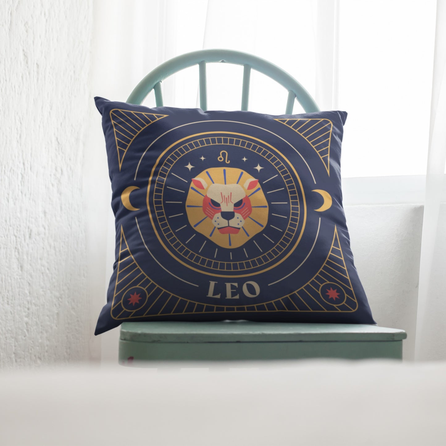 Homeezone's Leo Horoscope Theme Pillow
