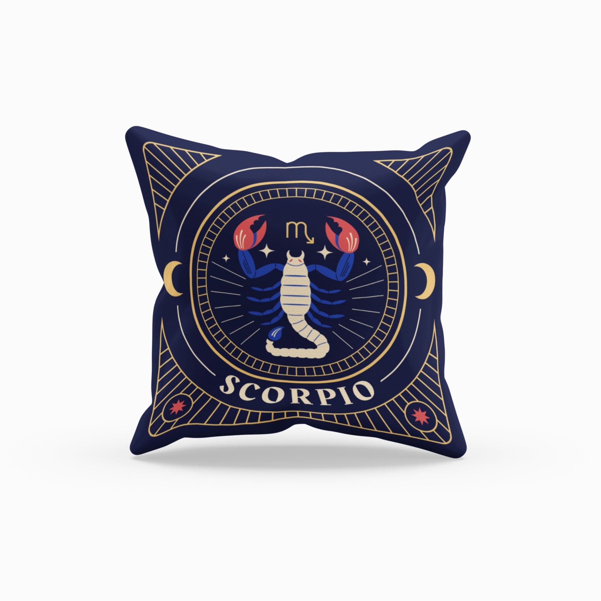Astrology-themed Scorpio Decor Pillow