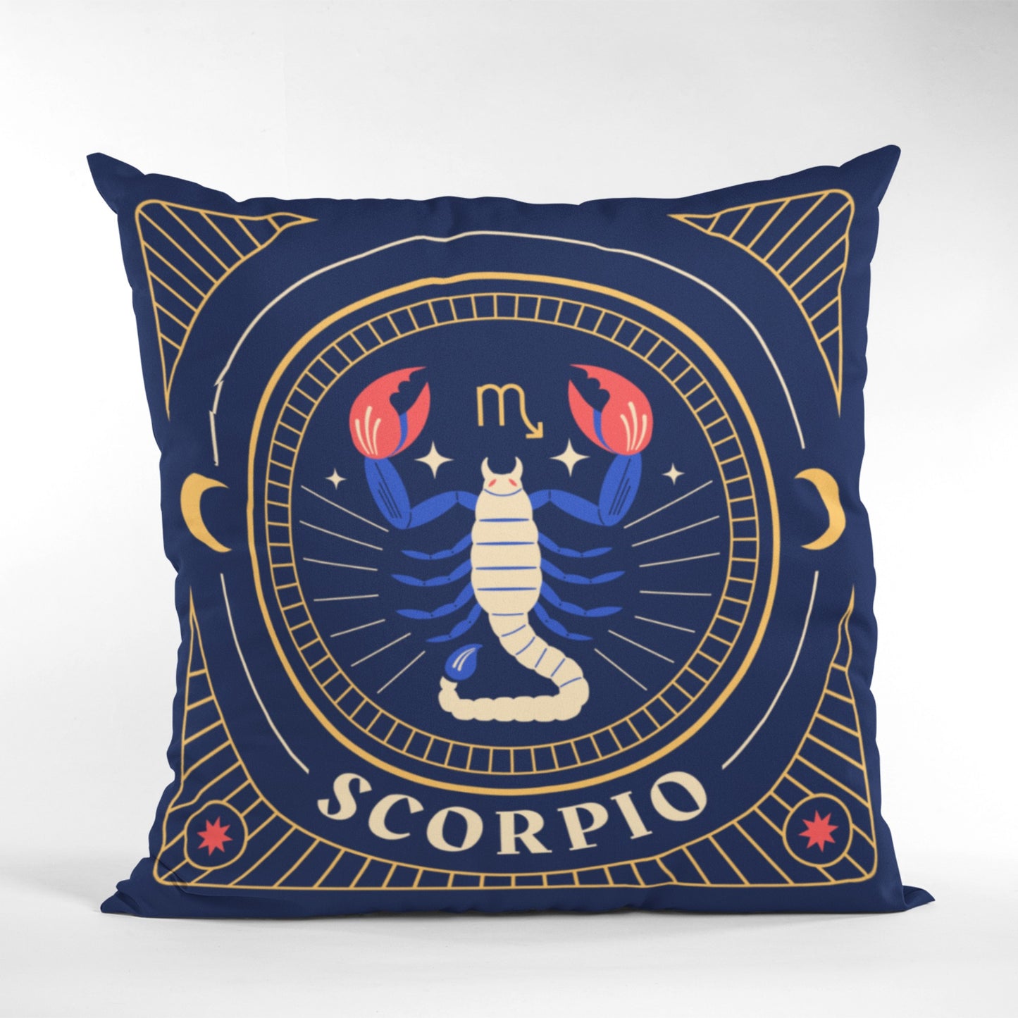 Scorpio Horoscope Printed Cushion Cover