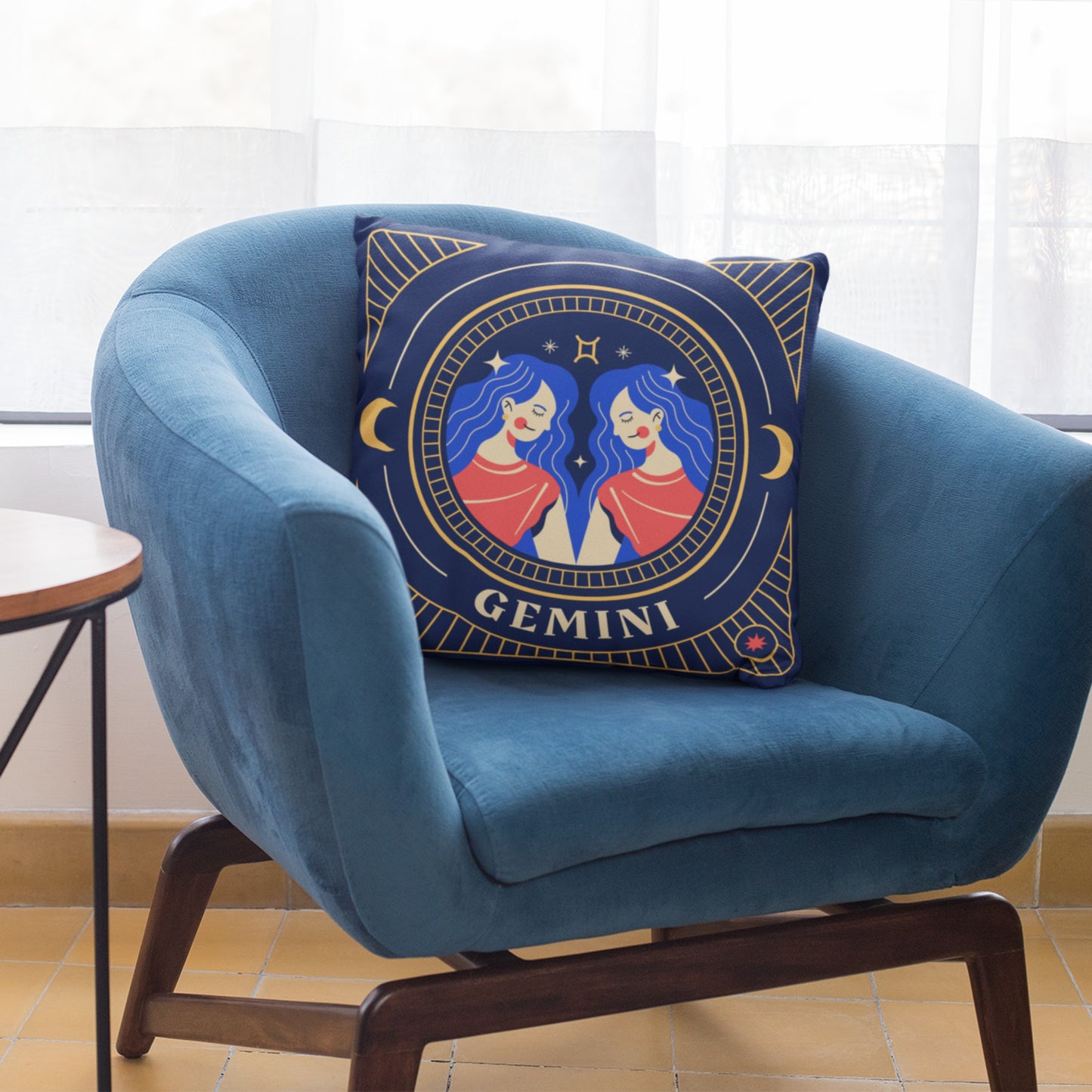 Homeezone's Gemini Astrology Theme Pillow