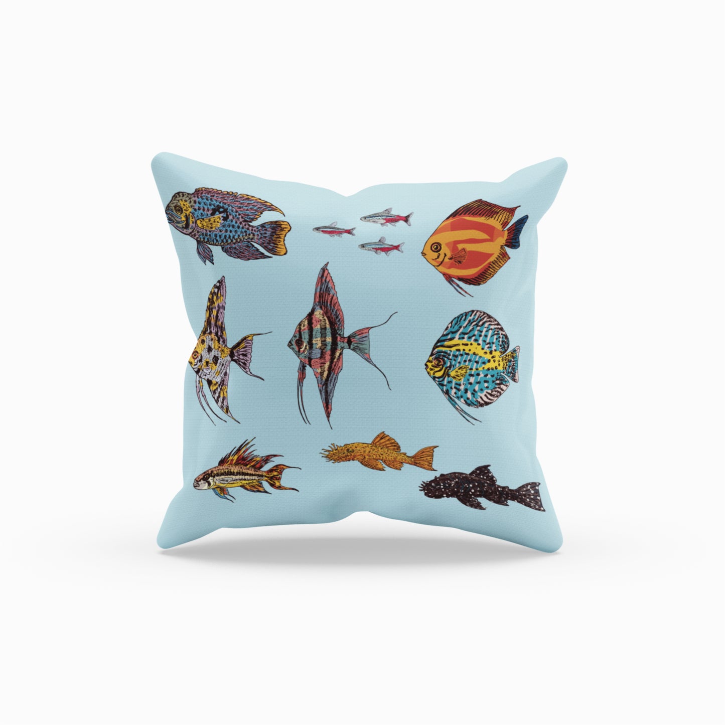 Underwater-themed Decorative Cushion