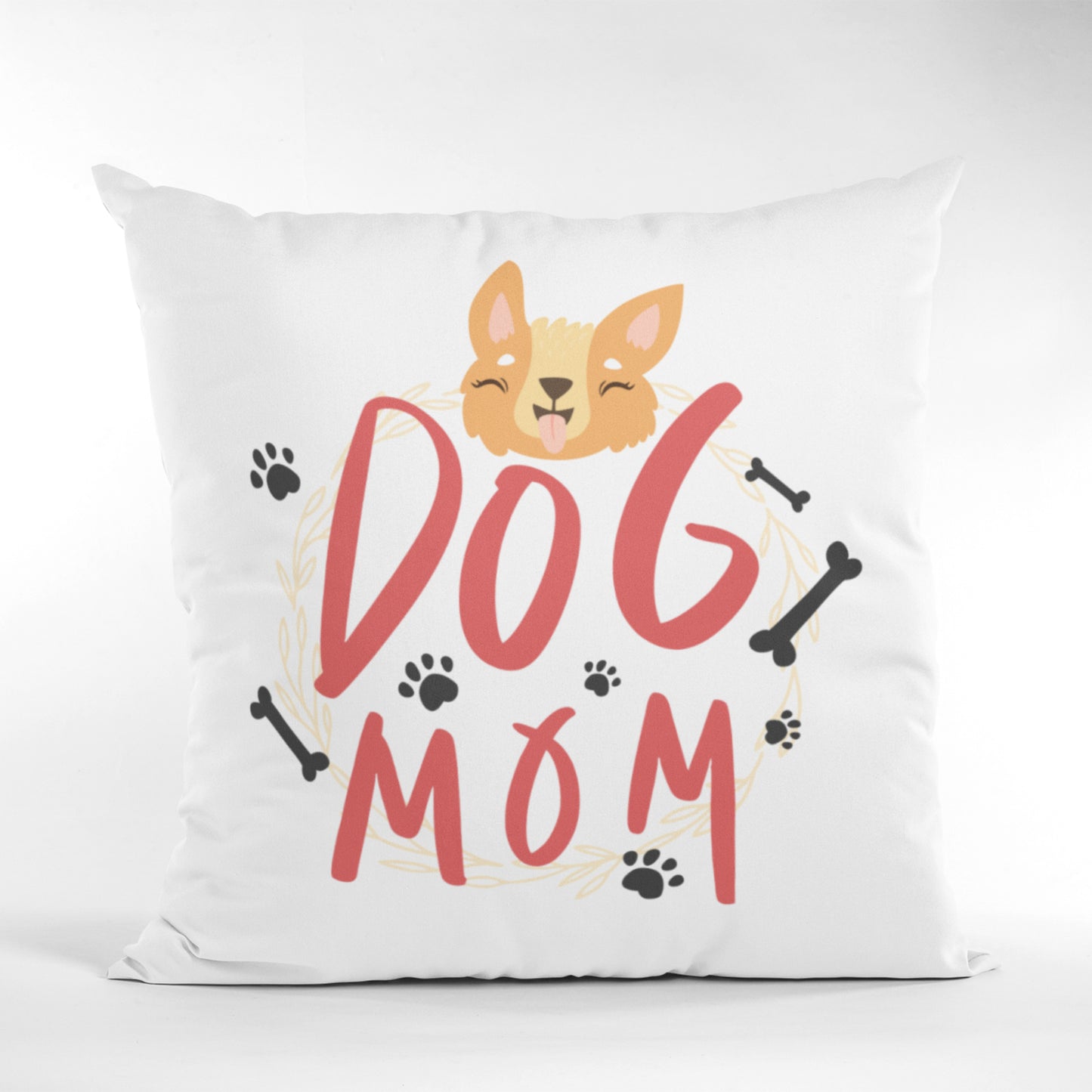 Homeezone's Dog Mom Theme Pillow