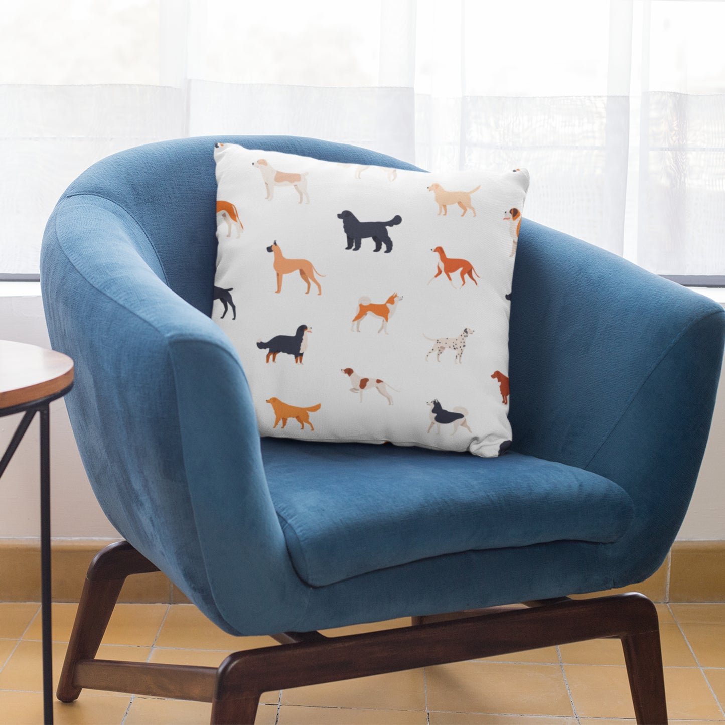 Homeezone's Dog Pattern Theme Pillow