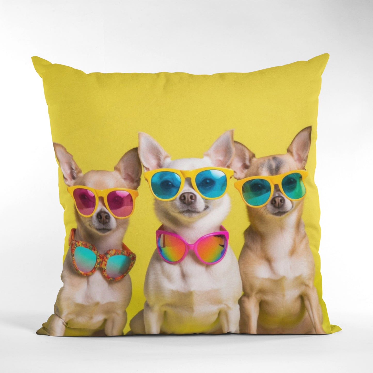 Adorable Chihuahua Decorative Cushion