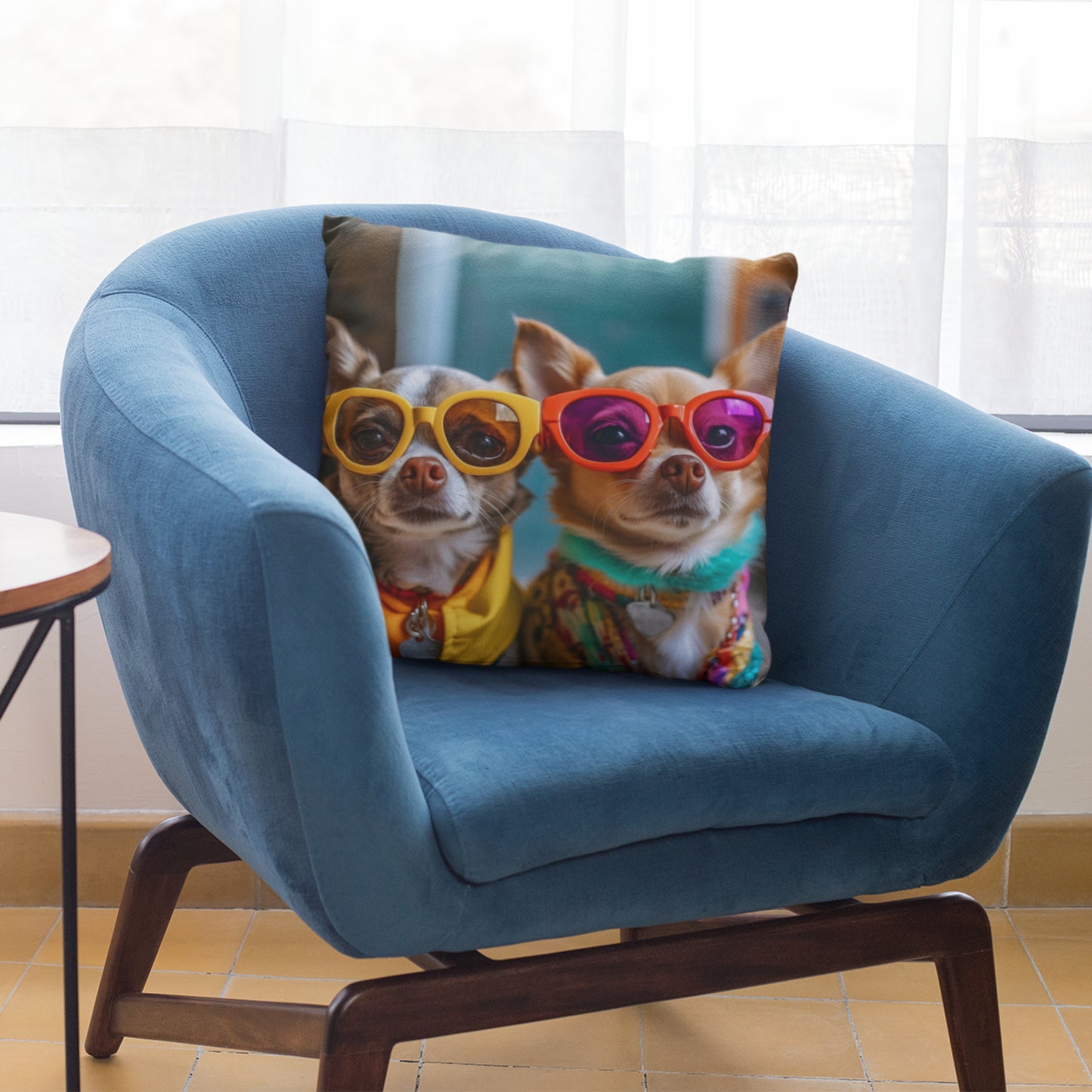 Stylish Chihuahua Decorative Pillow