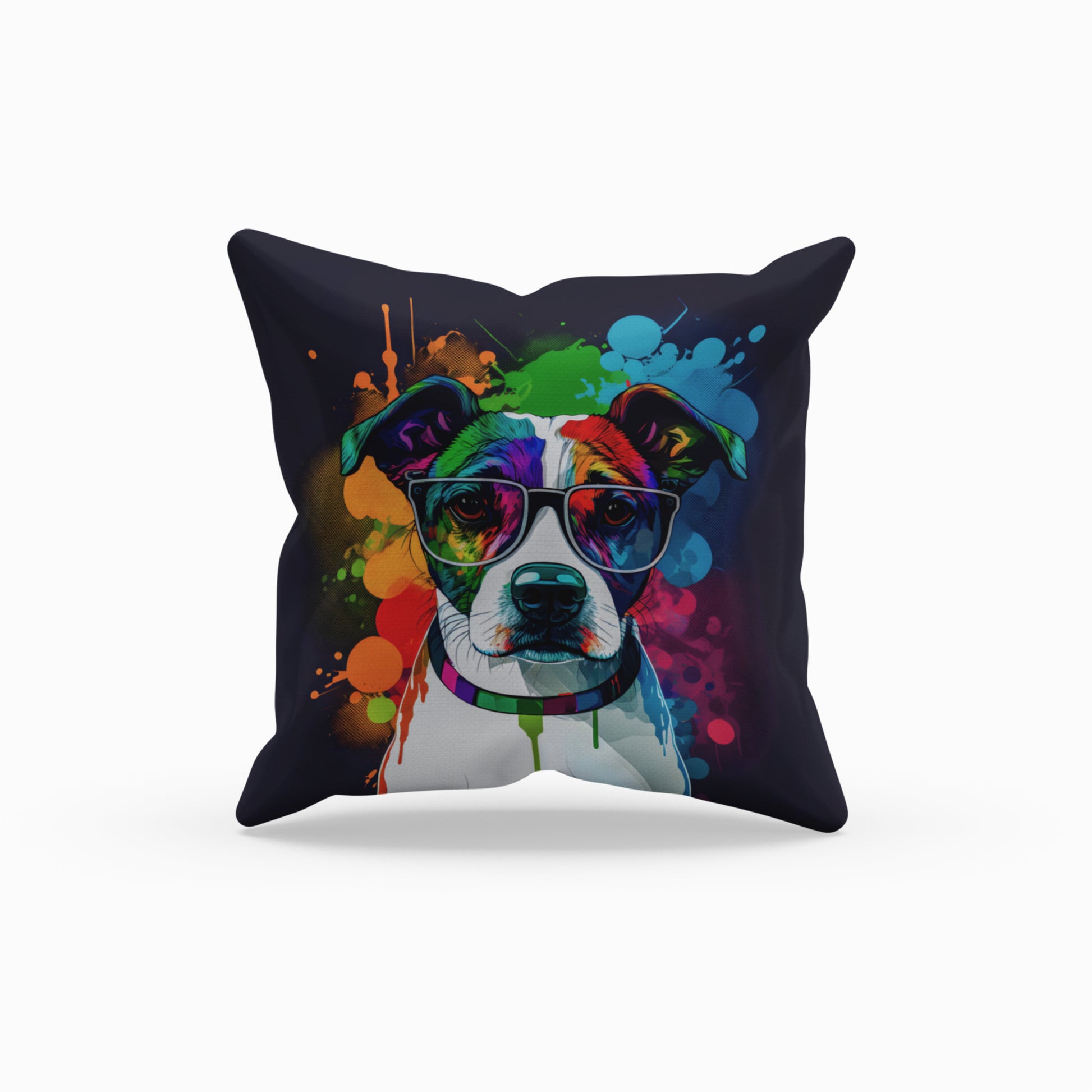 Homeezone's Colourful Dog Theme Pillow
