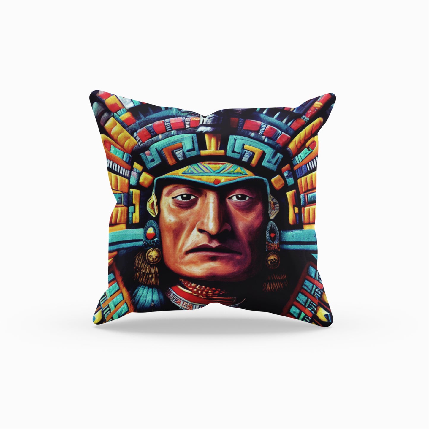 Chic Indigenous Pattern Decorative Throw Pillow