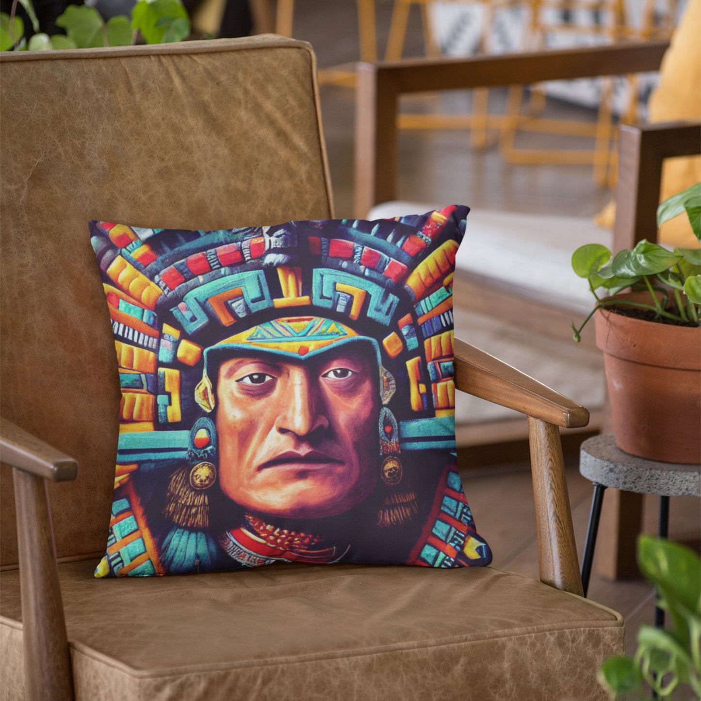 Cultural Decorative Cushion Design