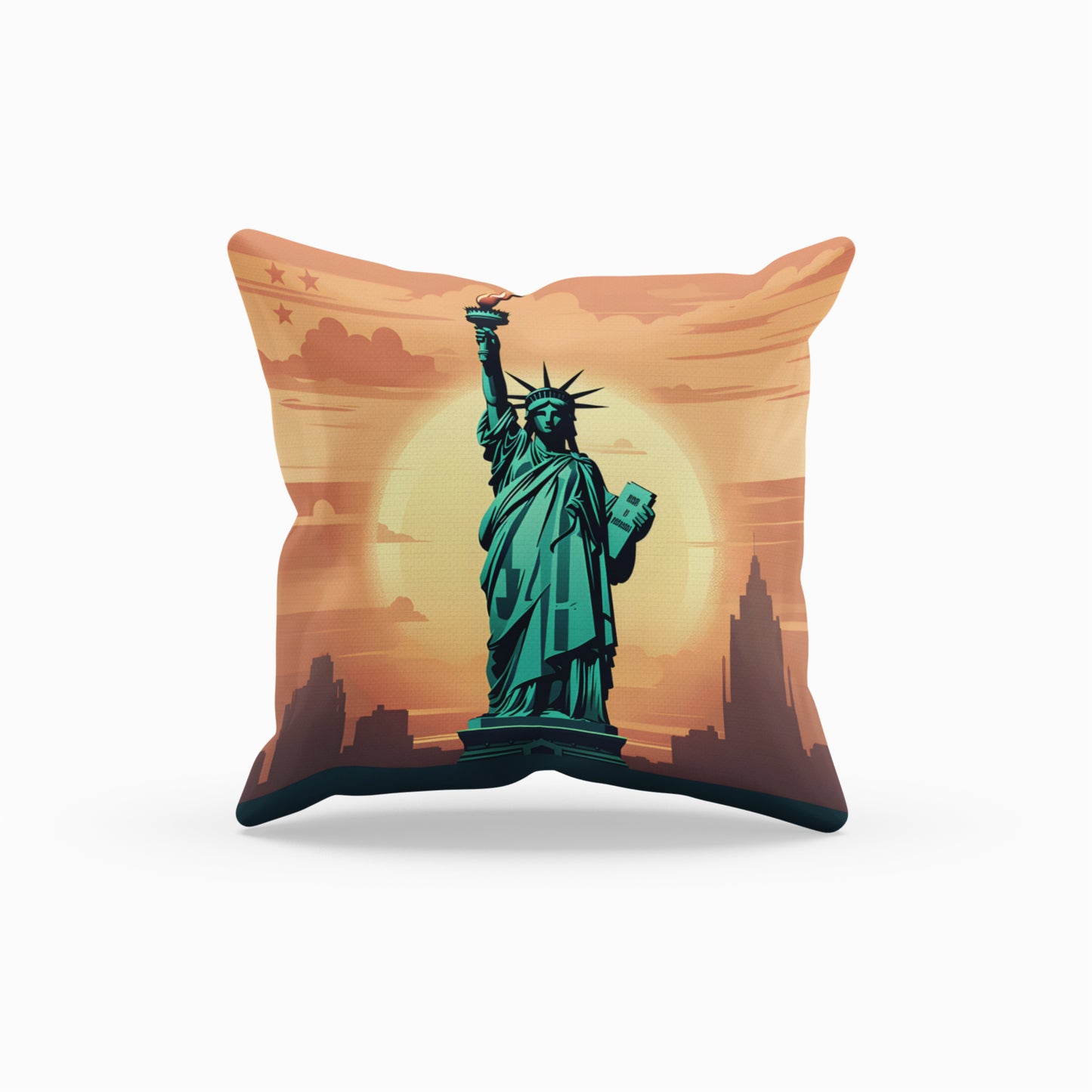 Homeezone's Liberty Statue Theme Pillow