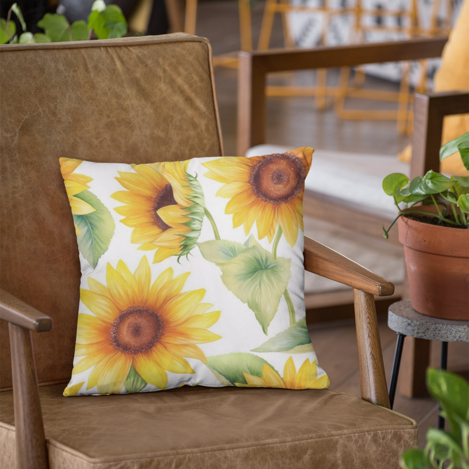 Floral Decorative Cushion Design