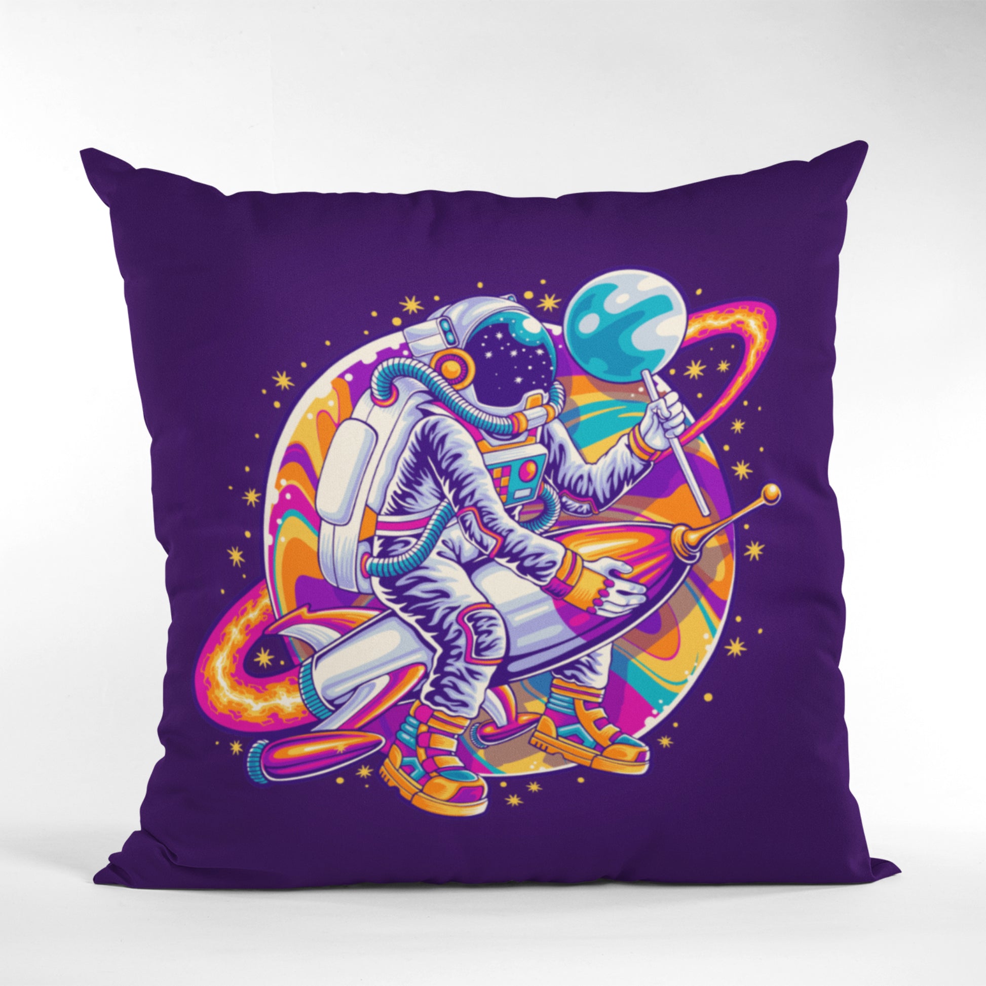 Galactic Lollipop Decorative Cushion Design
