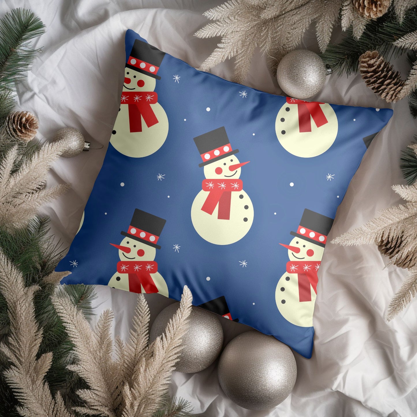 Christmas Theme Pillow for Cozy Festive Decor