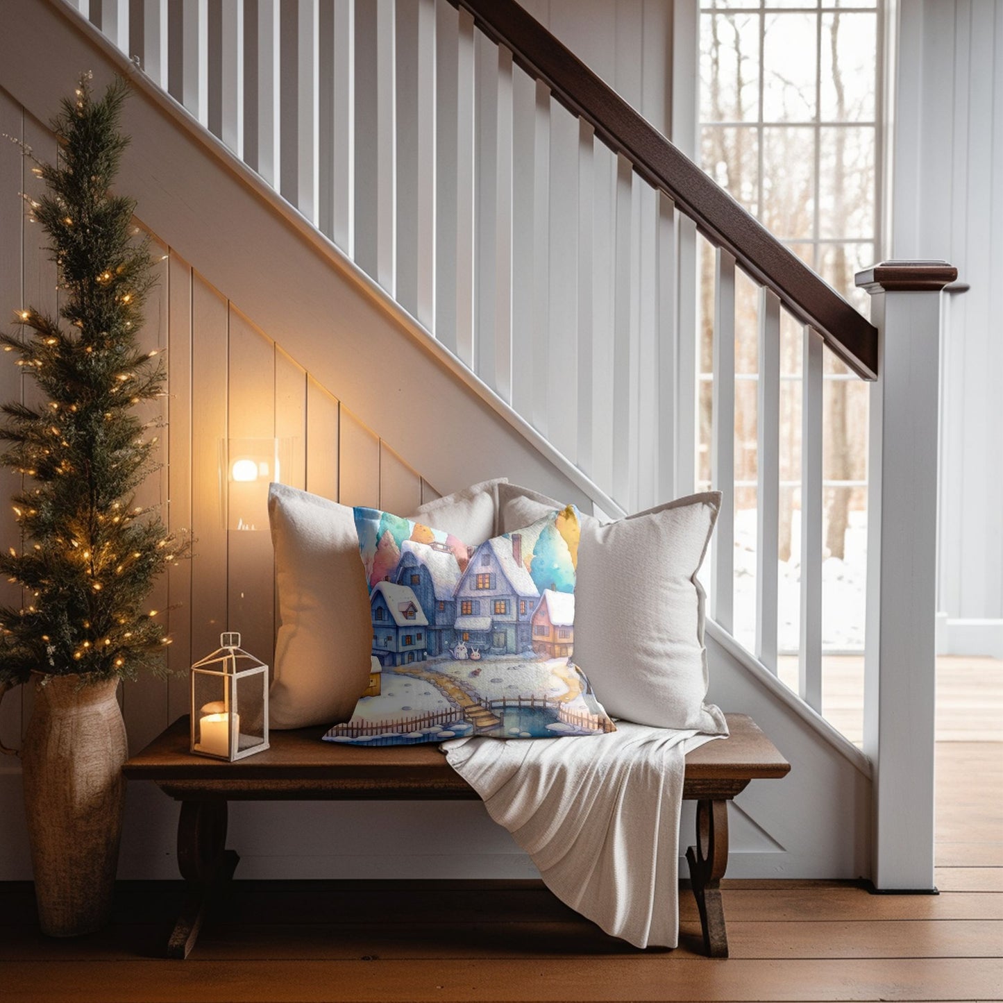 Festive Living Room Decor for Cozy Winter Vibes