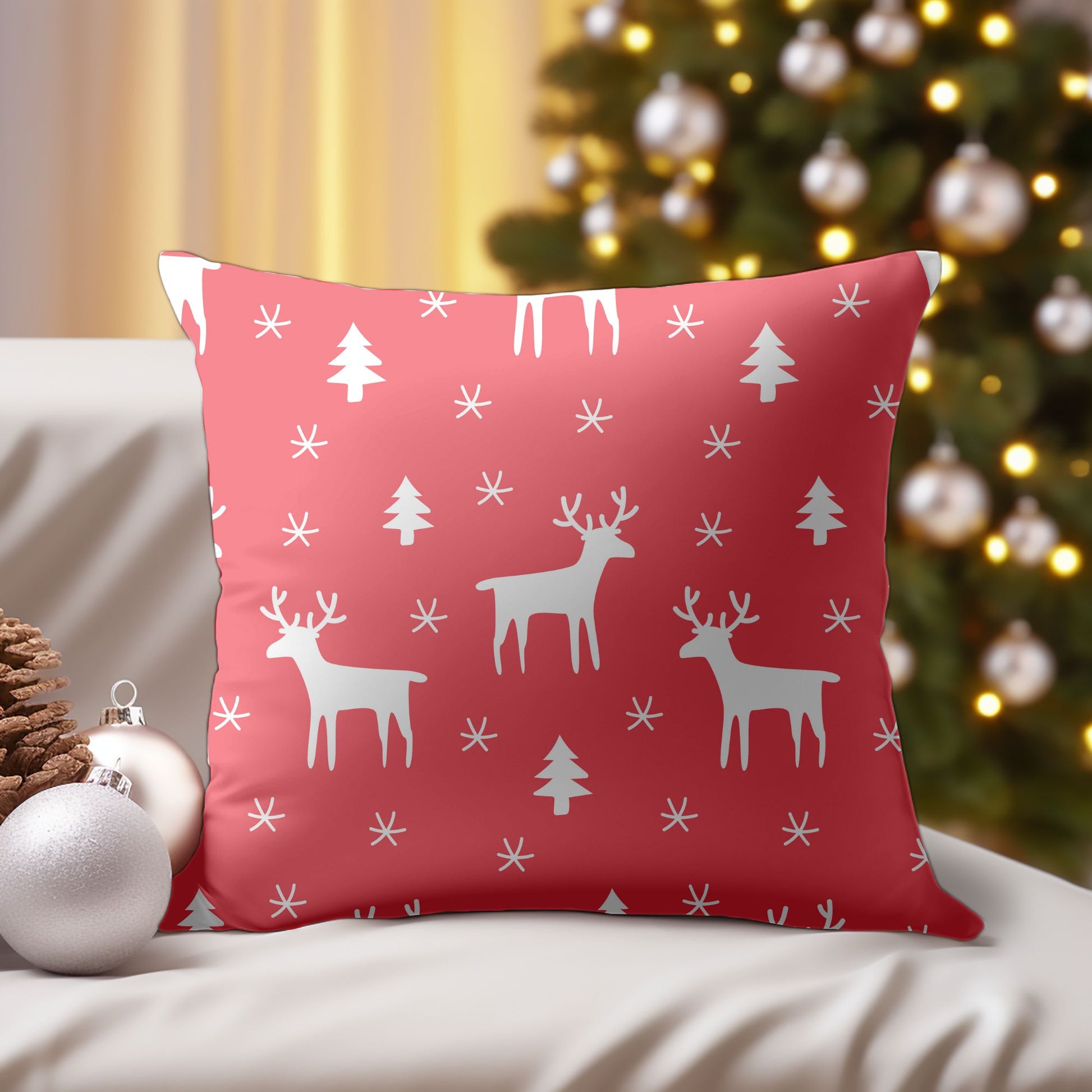 Holiday Cheer in a Decorative Pillow