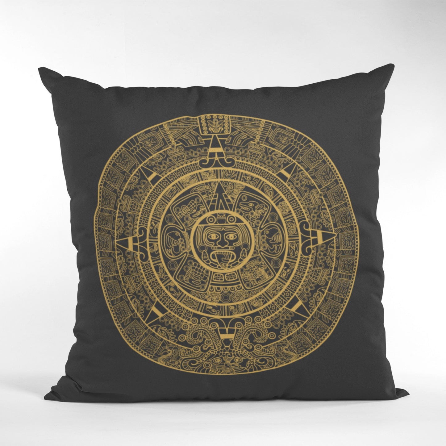 Mayan Symbols Throw Pillow