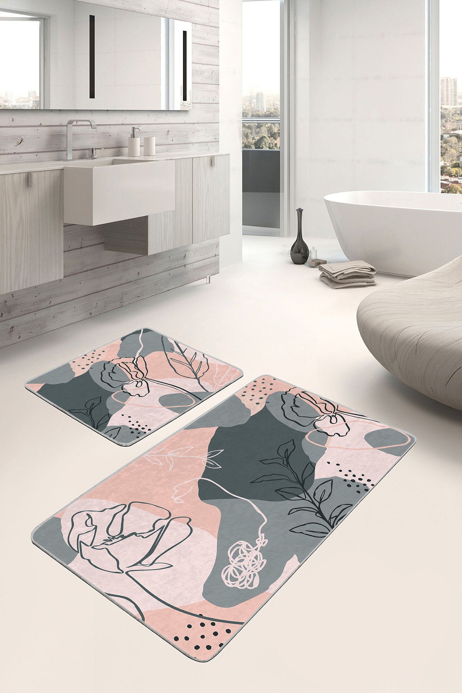 Simple and Elegant Bath Mat Collection