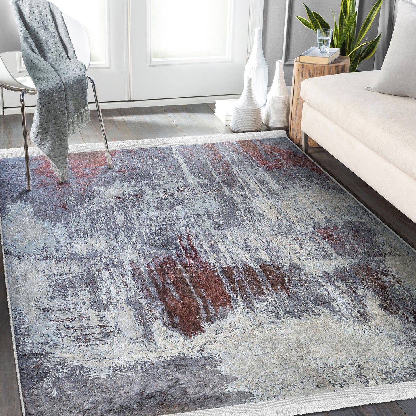 Functional and Stylish Rustic Area Rug for Your Living Space