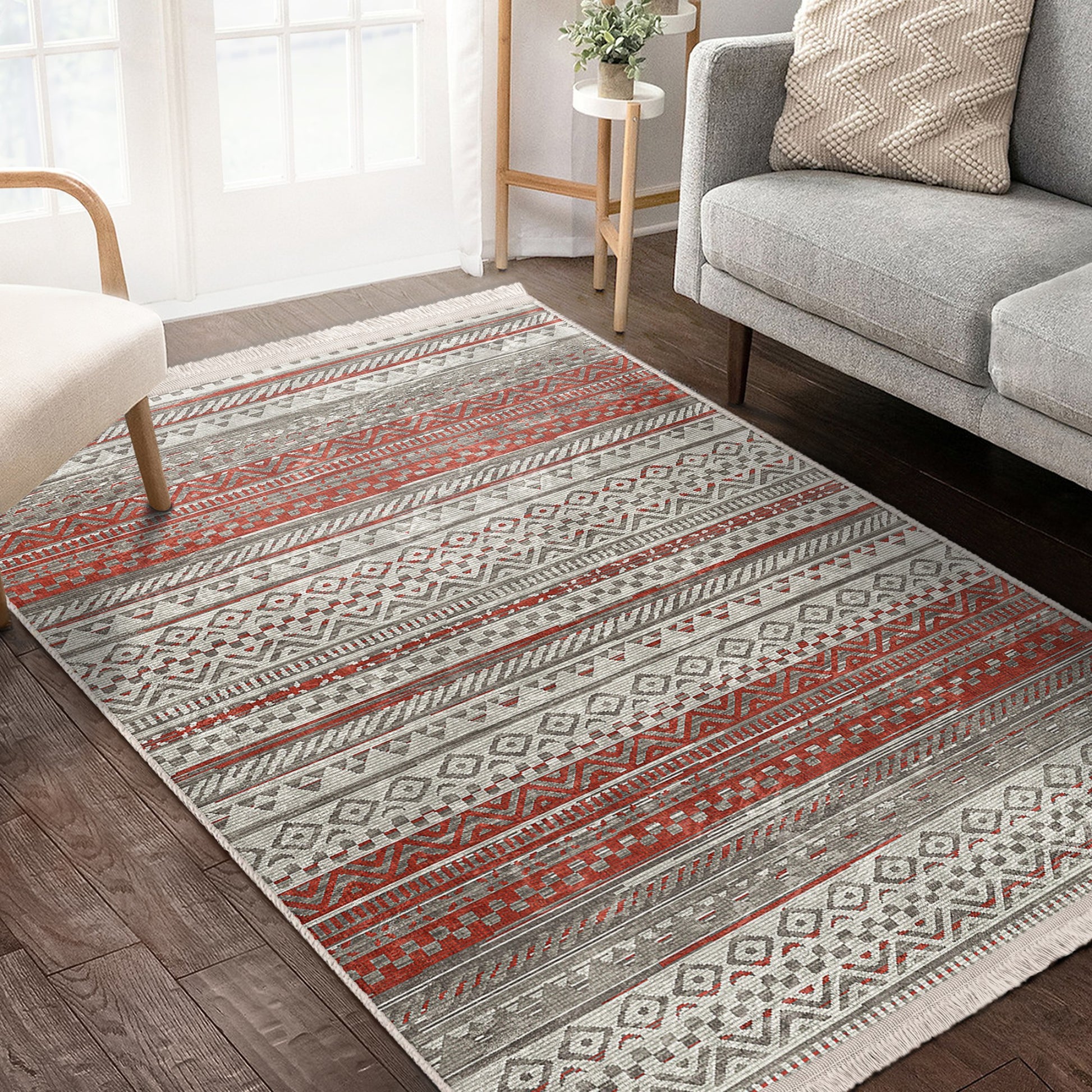 Moroccan Area Rug - Front View