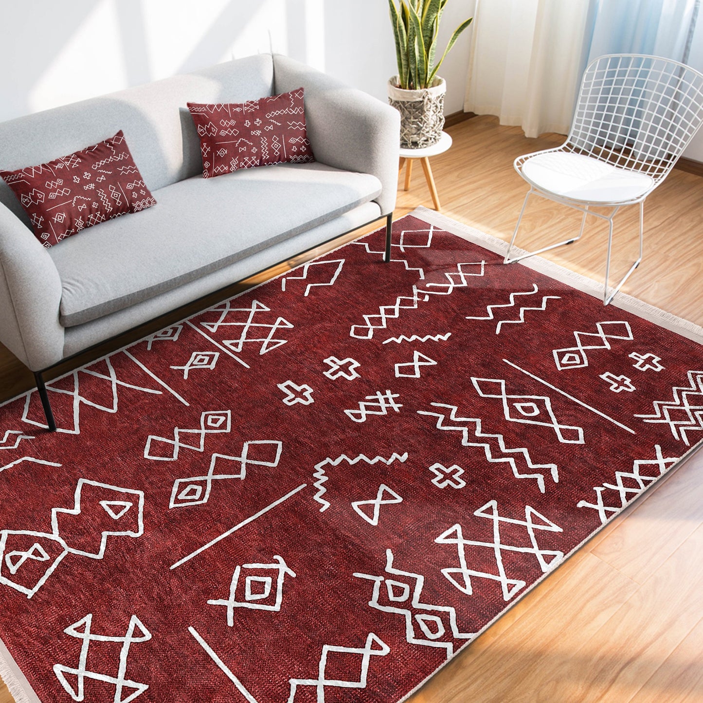Decorative Living Room Rug with Rich Cultural Heritage Patterns