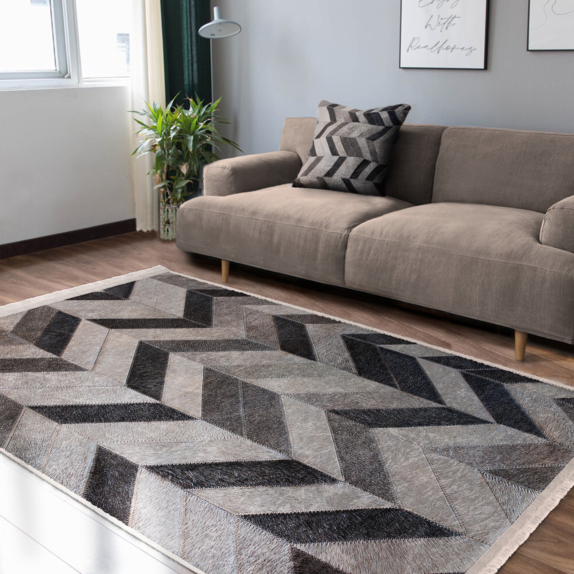 Stylish and Contemporary Rug for a Modern Living Space
