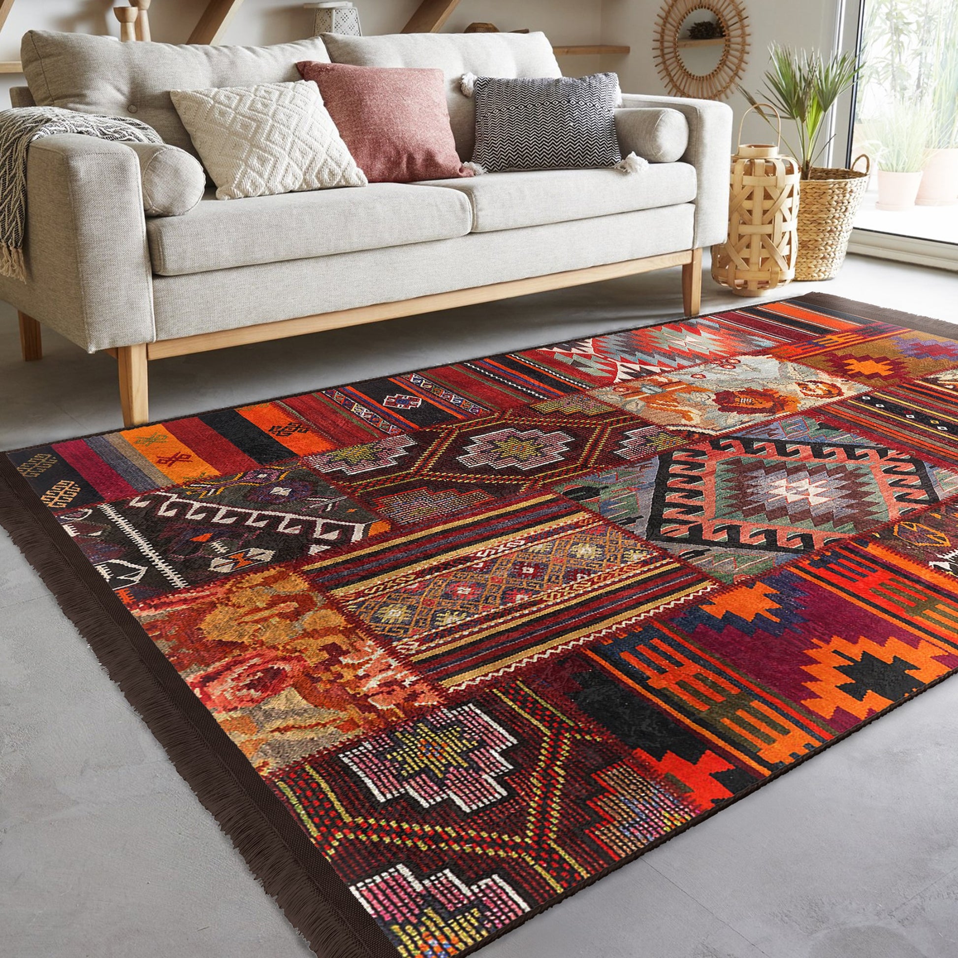 Decorative Area Rug with a Rich Cultural Heritage