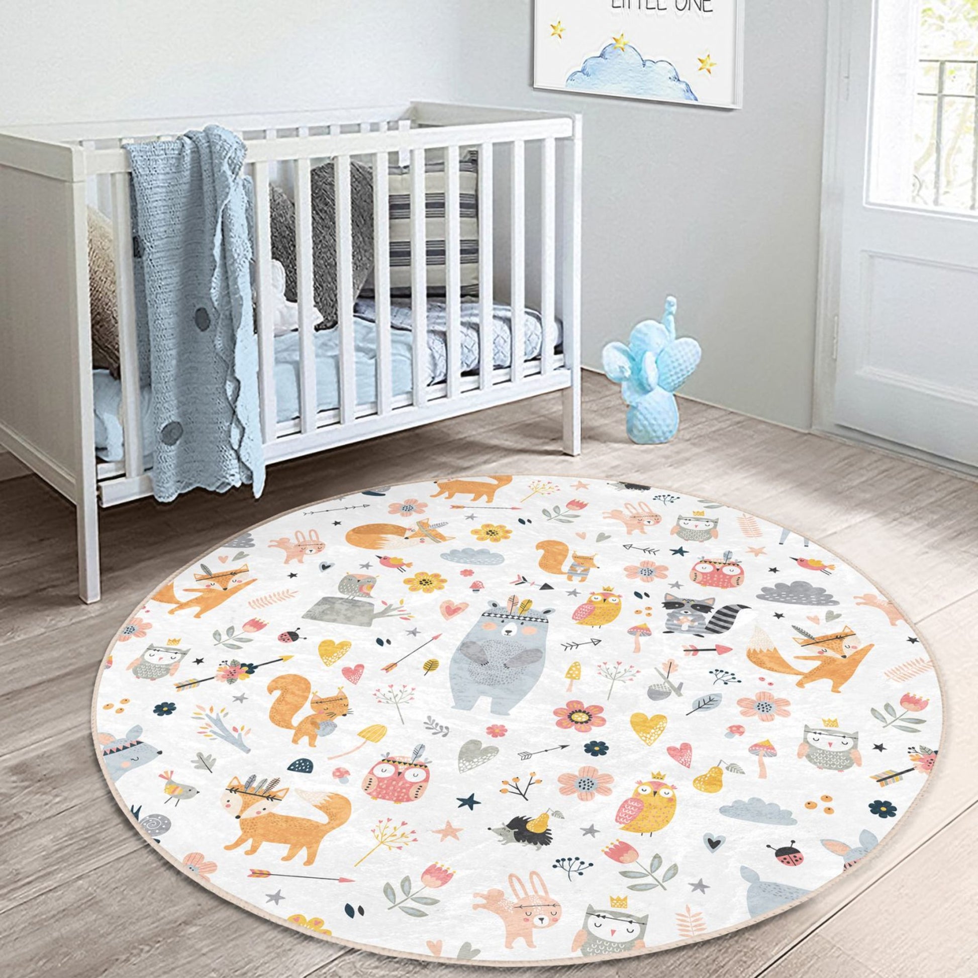 Homeezone Kids Rug - Bring the Forest to Your Child's Room