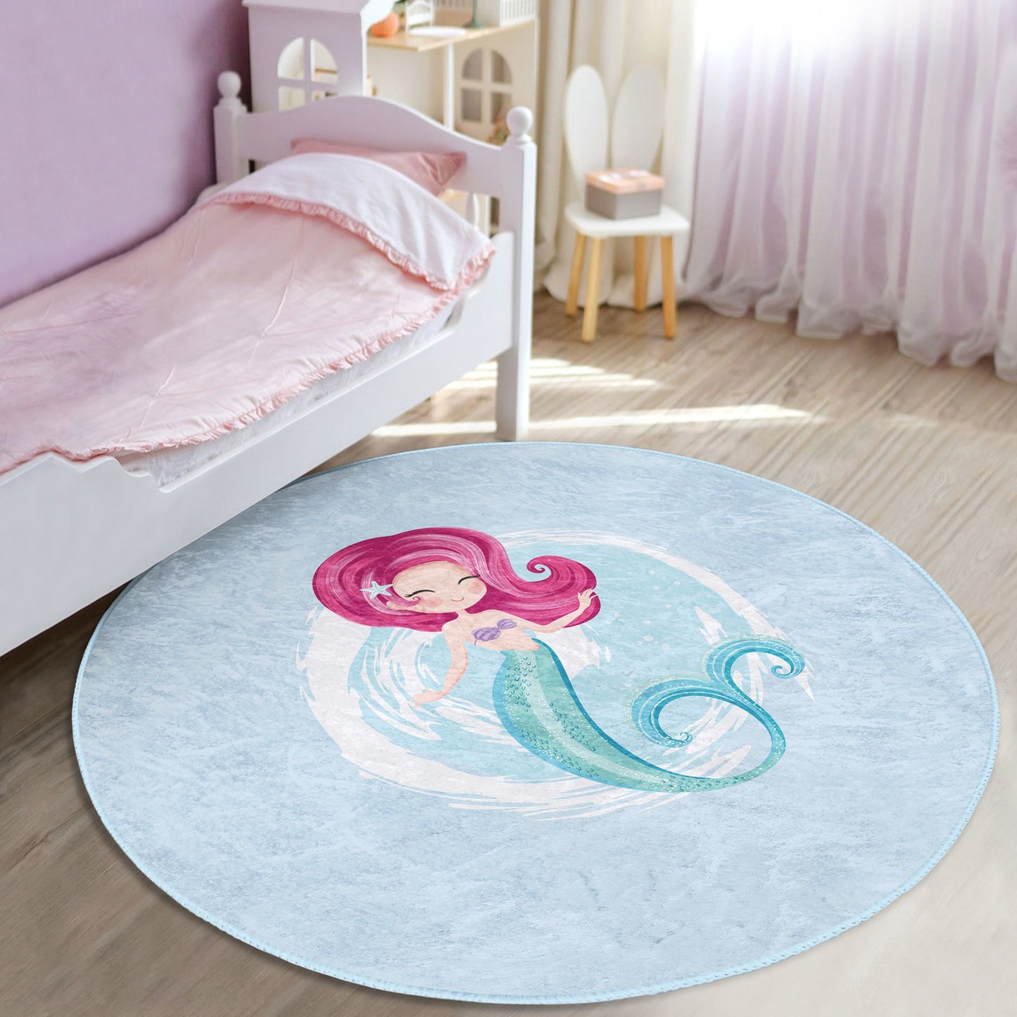 Durable Washable Rug for Baby's Room