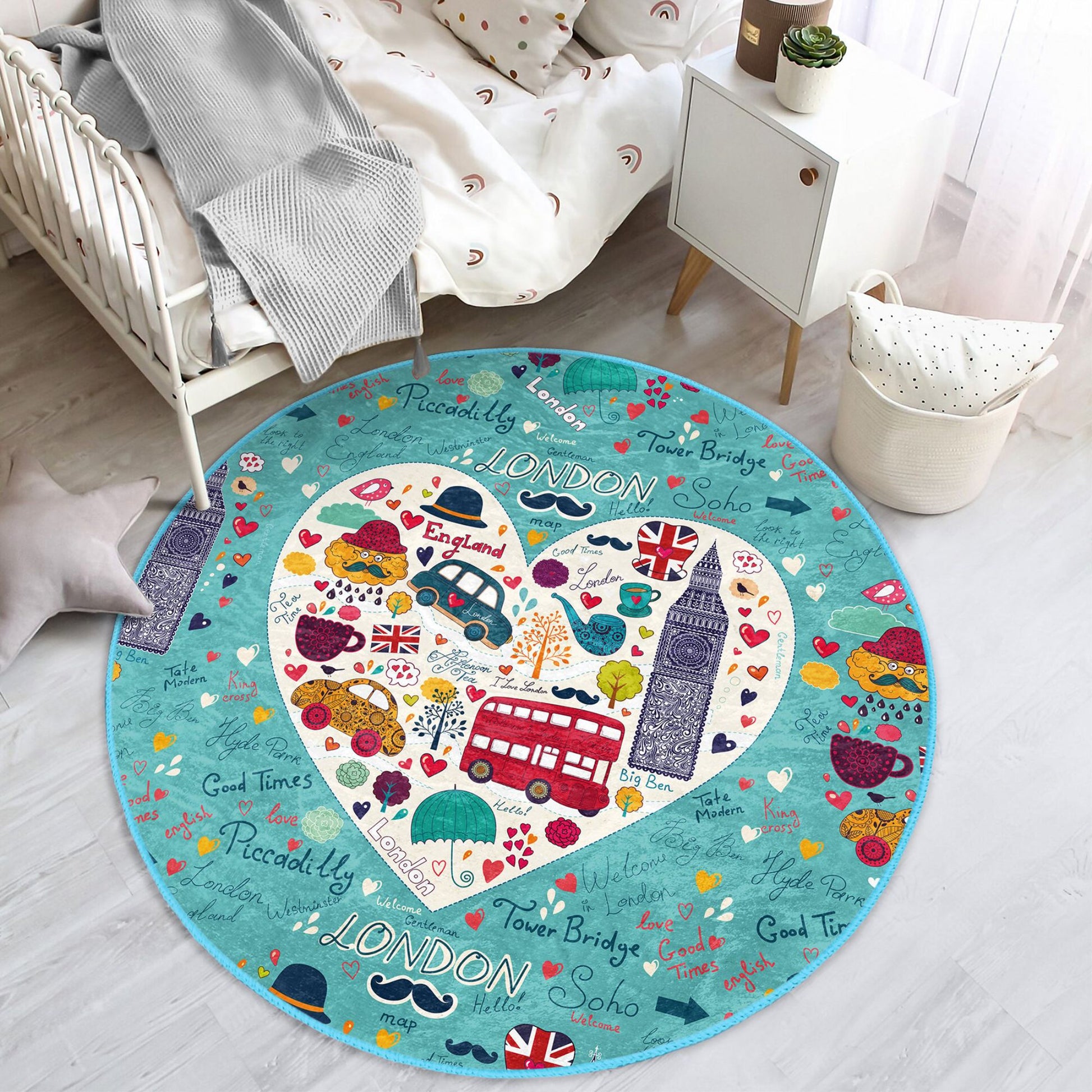 Soft & Durable Homeezone Rug - Child-Friendly Home Accent
