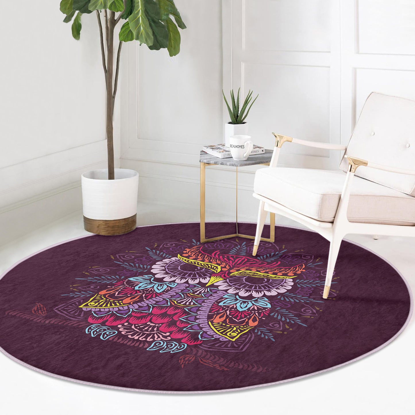 Soft & Durable Homeezone Rug - Contemporary Home Accent