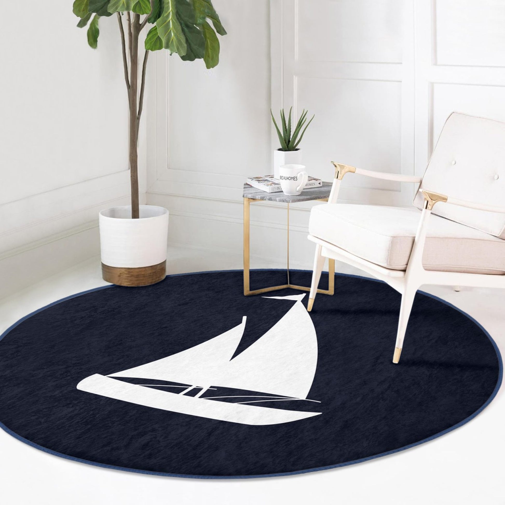 Soft & Durable Homeezone Rug - Maritime Home Accent