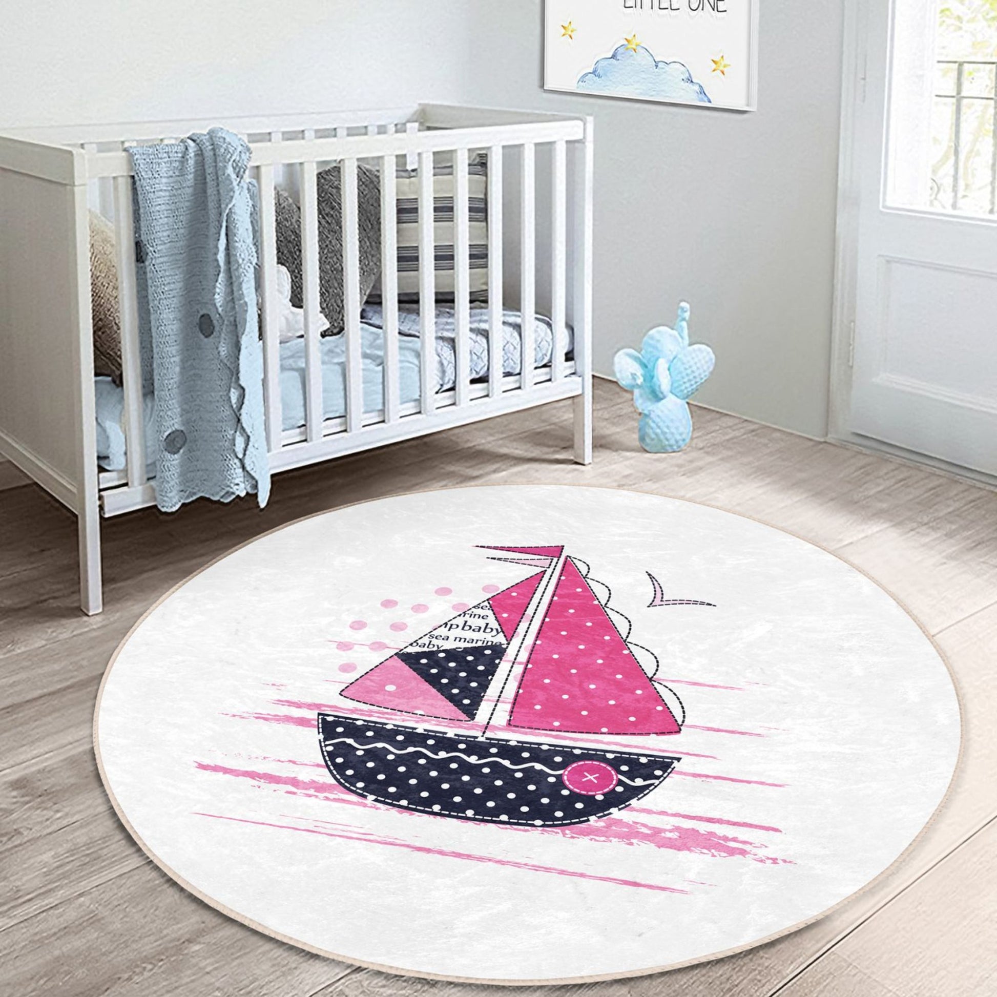 Homeezone Kids Rug - Set Sail for Fun in Your Child's Room