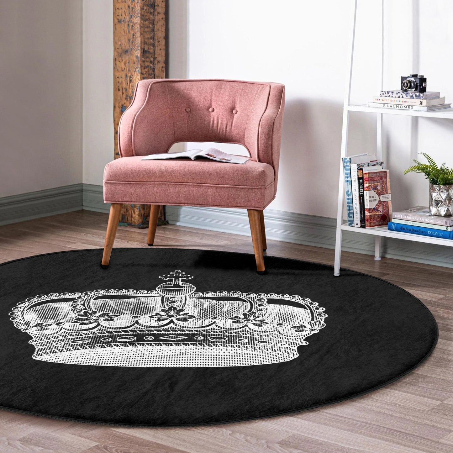 Homeezone Circle Carpet - Easy Maintenance