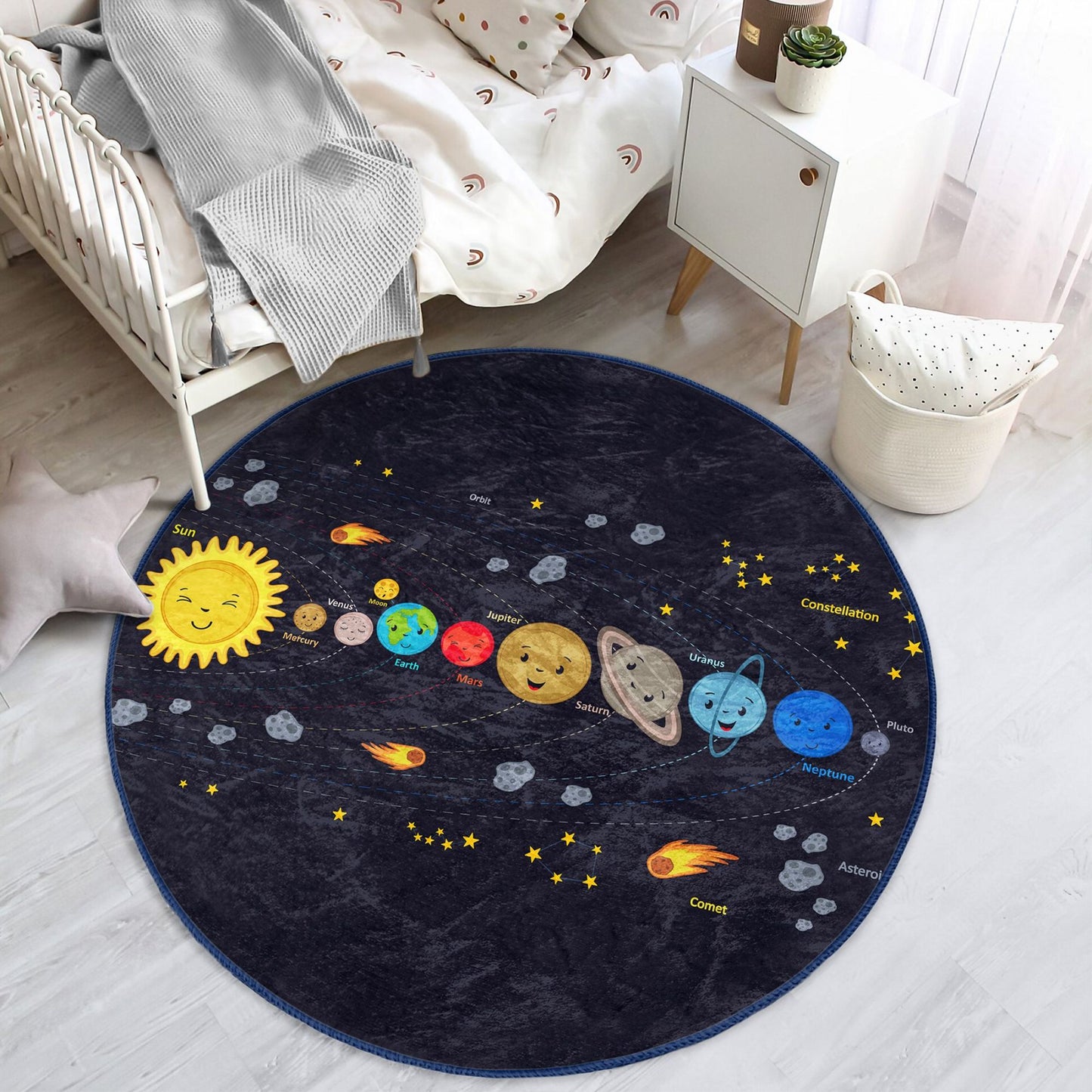 Colorful and Educational Kids' Room Decor