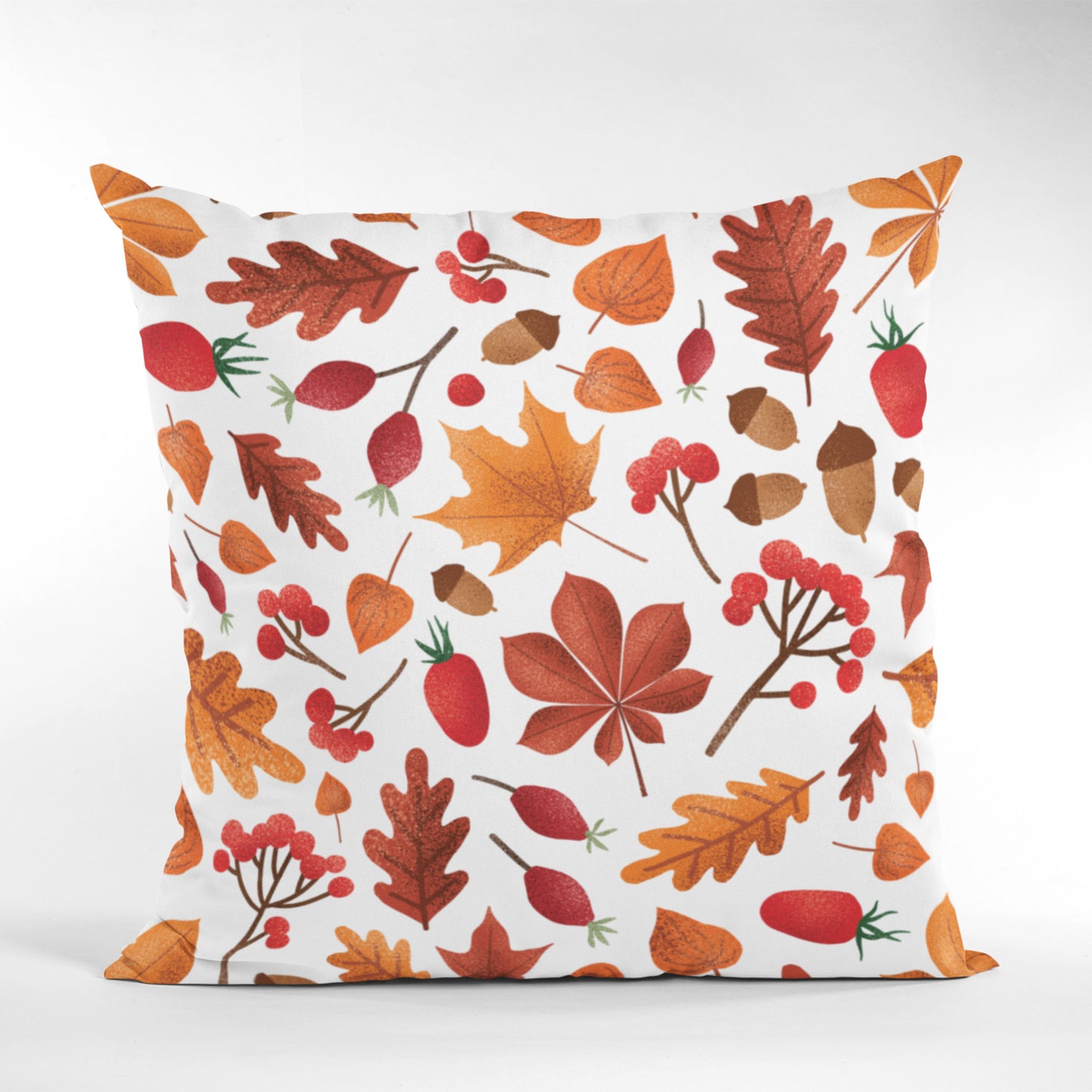 Fall Leaves Pillow Cover, Autumn Living Room Decor Pillow Case by Homeezone