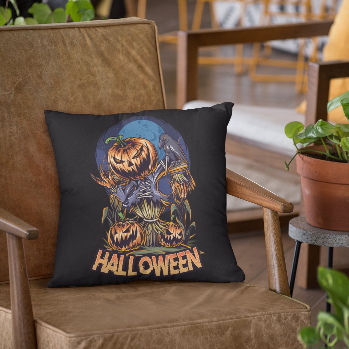 Halloween Home Decor Pillow Covers, Halloween Season Cushion Covers by Homeezone