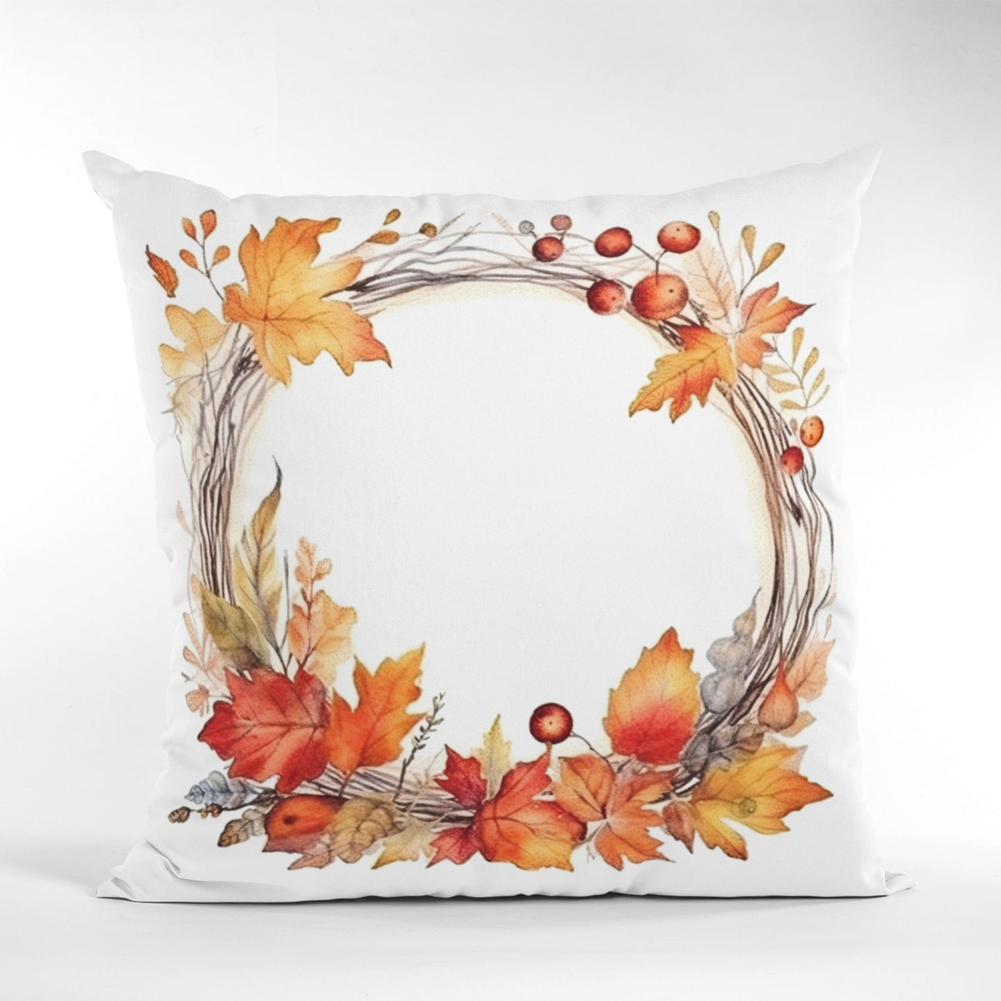 Fall Decor Cushion Cover Autumn Living Room Throw Pillow by Homeezone