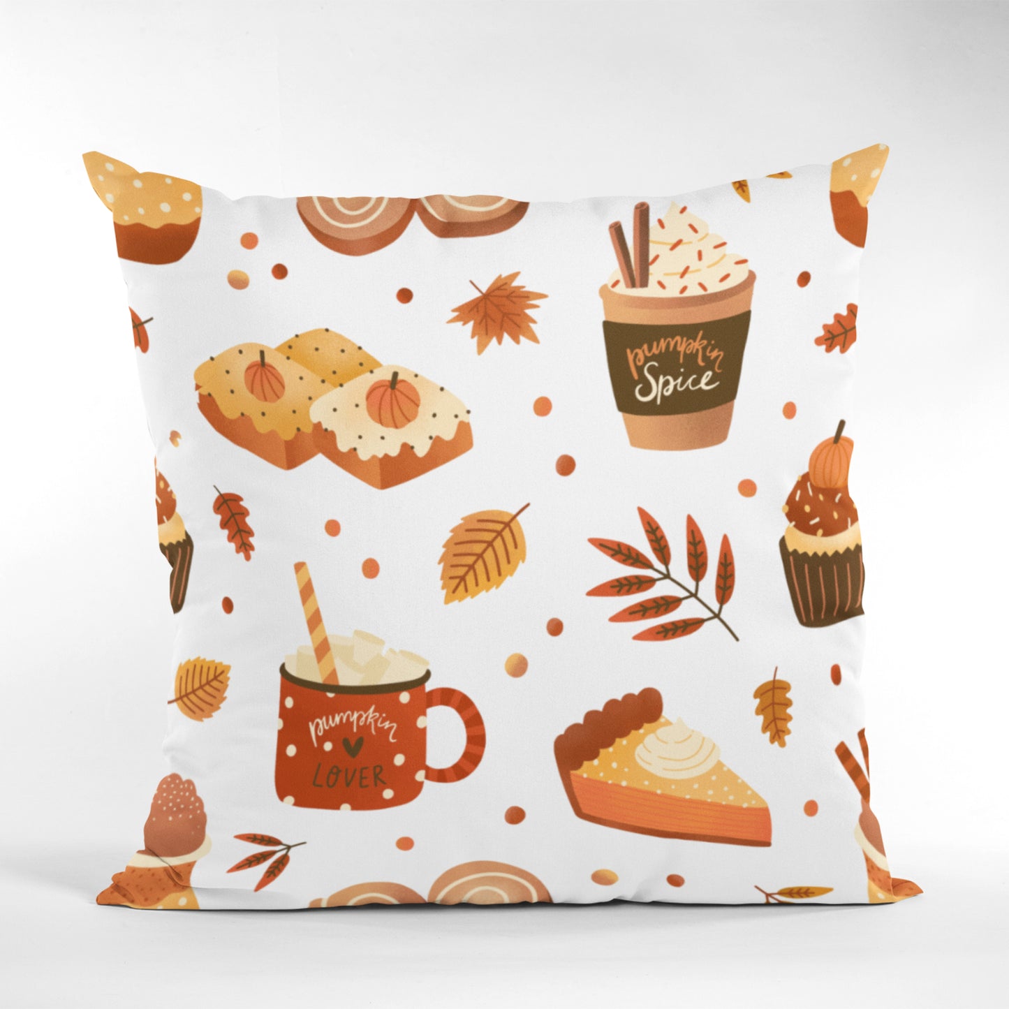 Fall Kitchen Decor Cushion Cover by Homeezone